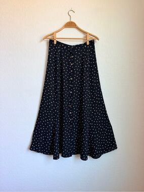 VINTAGE 90s PINE COVE POLKA DOT SKIRT